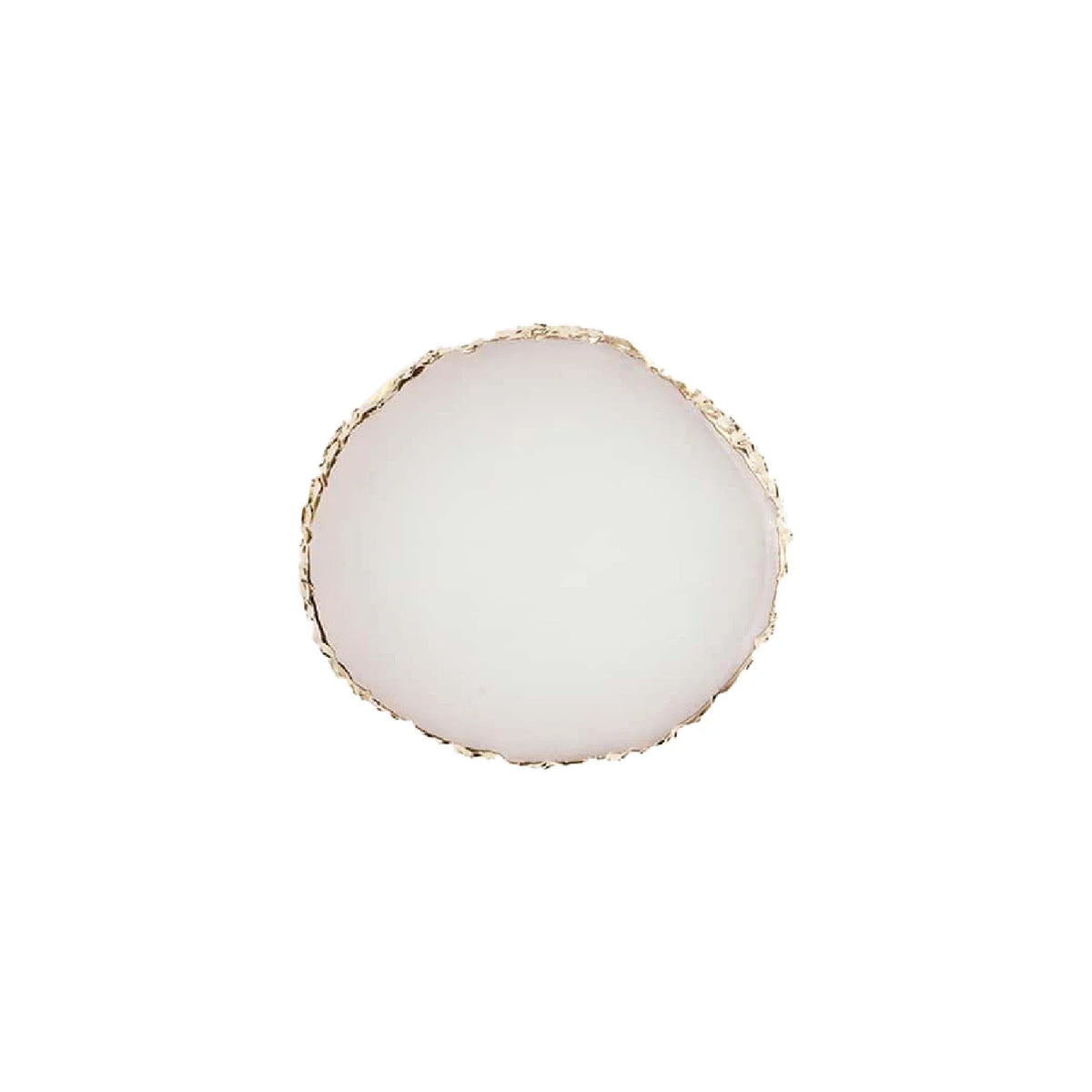 Resin Jewellery Tray Resin Agate Gold Rimmed Palette Home Desktop Storage Gem Trays Necklace Display Tray Photo Decoration Props