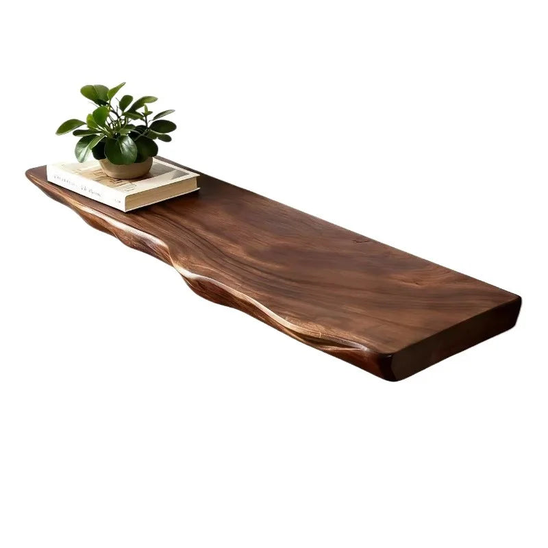 Floating Shelves for Wall Farmhouse Wooden Shelves Live Edge Shelf with Unique Natural Grain for Living Room Bedroom Kitchen